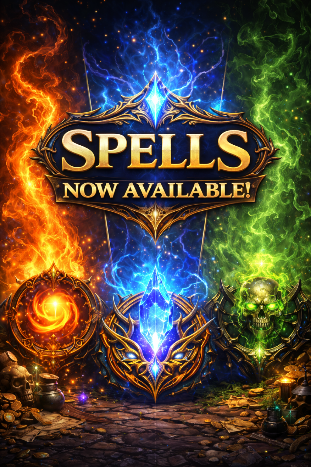 Spell list is now online!